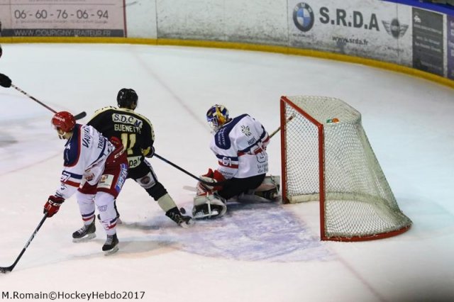 Photo hockey match Rouen - Grenoble  le 22/01/2017