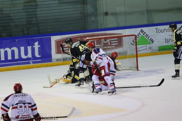 Photo hockey match Rouen - Grenoble  le 22/01/2017