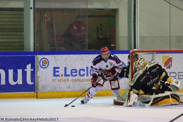 Photo hockey match Rouen - Grenoble  le 22/01/2017
