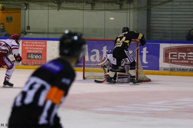 Photo hockey match Rouen - Grenoble  le 22/01/2017