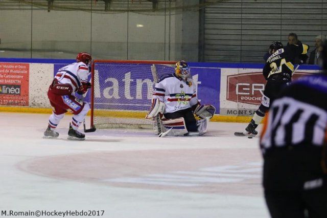 Photo hockey match Rouen - Grenoble  le 22/01/2017