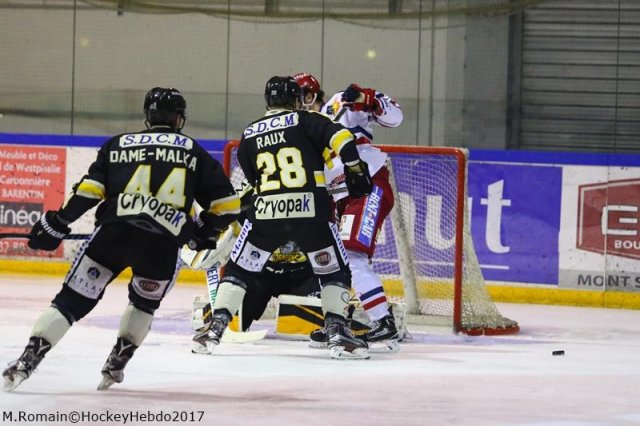 Photo hockey match Rouen - Grenoble  le 22/01/2017