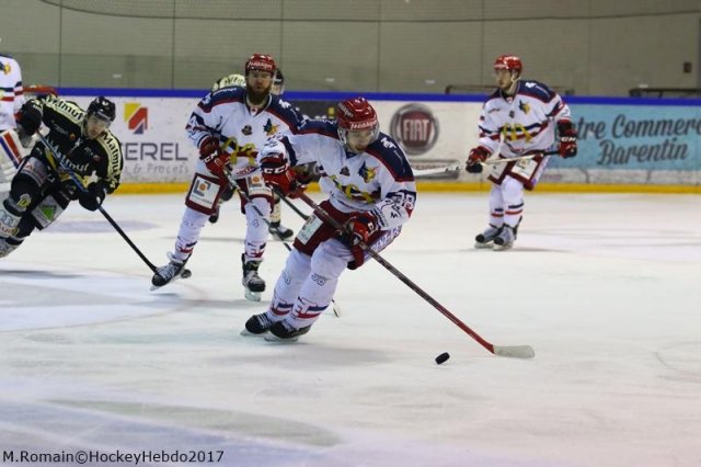 Photo hockey match Rouen - Grenoble  le 22/01/2017