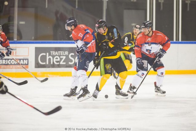 Photo hockey match Strasbourg  - Angers  le 22/01/2017