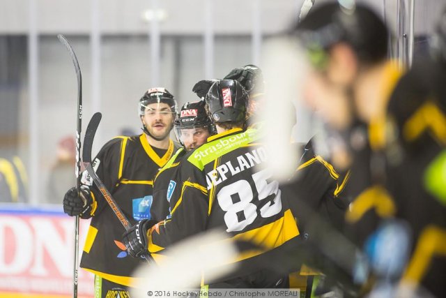 Photo hockey match Strasbourg  - Angers  le 22/01/2017