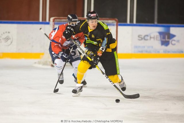 Photo hockey match Strasbourg  - Angers  le 22/01/2017
