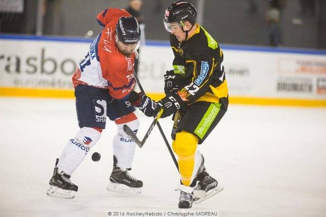 Photo hockey match Strasbourg  - Angers  le 22/01/2017