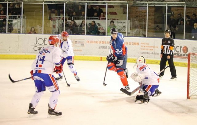 Photo hockey match Angers  - Lyon le 24/01/2017