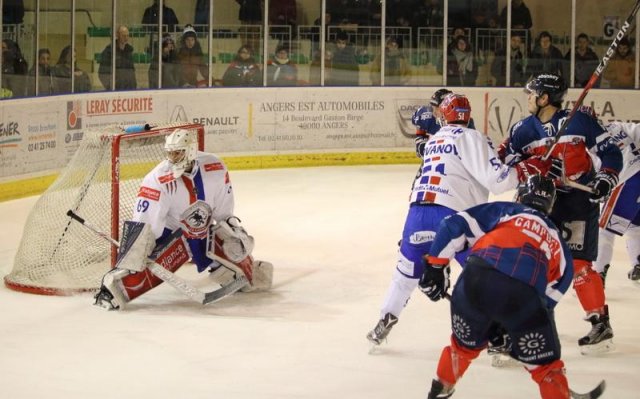 Photo hockey match Angers  - Lyon le 24/01/2017