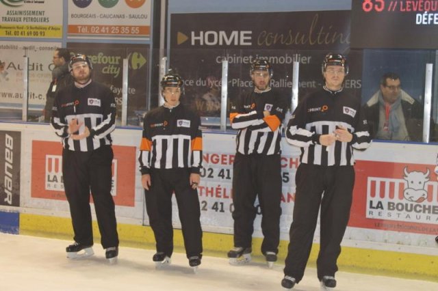 Photo hockey match Angers  - Lyon le 24/01/2017