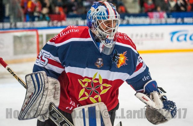 Photo hockey match Grenoble  - Dijon  le 24/01/2017