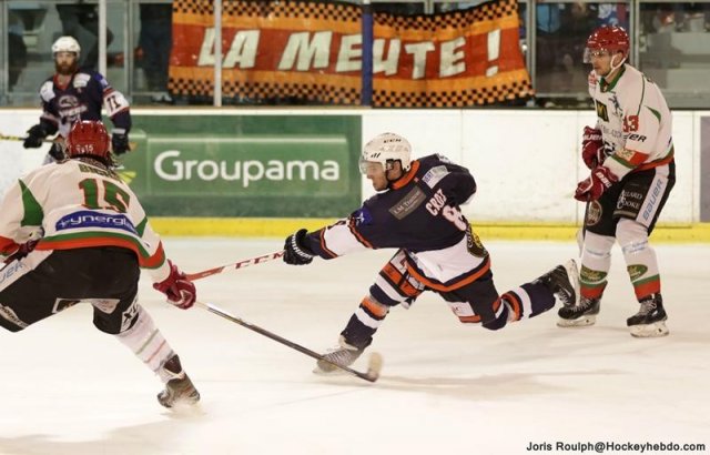 Photo hockey match Montpellier  - Mont-Blanc le 14/01/2017