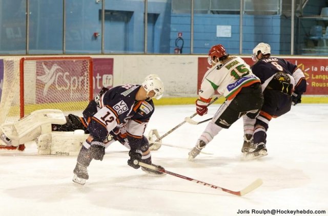 Photo hockey match Montpellier  - Mont-Blanc le 14/01/2017