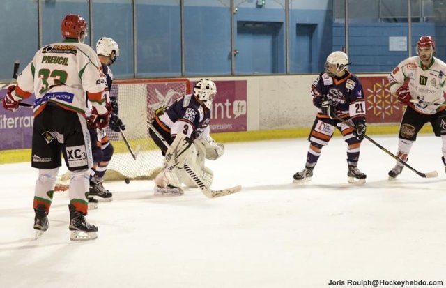Photo hockey match Montpellier  - Mont-Blanc le 14/01/2017