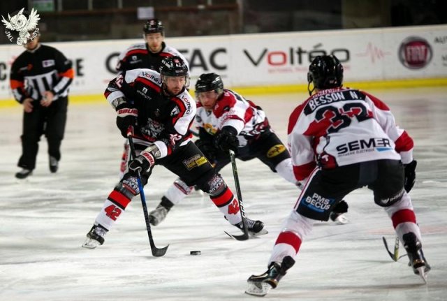 Photo hockey match Bordeaux - Chamonix / Morzine le 24/01/2017