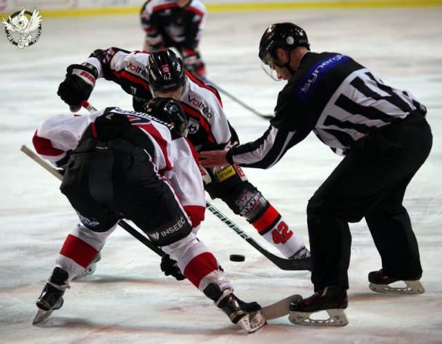 Photo hockey match Bordeaux - Chamonix / Morzine le 24/01/2017