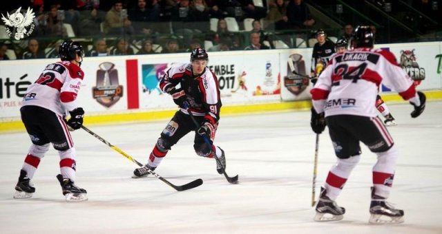 Photo hockey match Bordeaux - Chamonix / Morzine le 24/01/2017