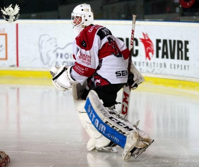 Photo hockey match Bordeaux - Chamonix / Morzine le 24/01/2017