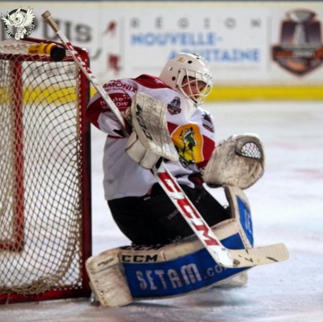 Photo hockey match Bordeaux - Chamonix / Morzine le 24/01/2017