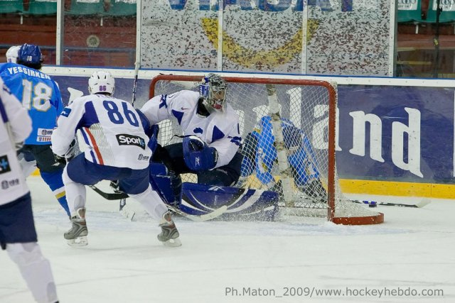 Photo hockey reportage Qualifs JO : Photos - Kazakhstan vs France