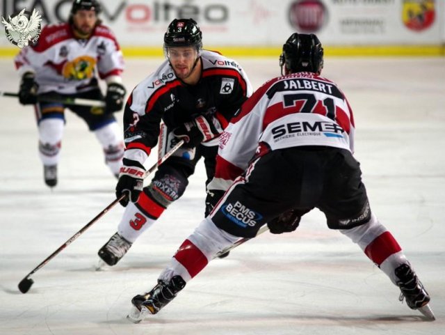 Photo hockey match Bordeaux - Chamonix / Morzine le 24/01/2017