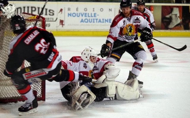 Photo hockey match Bordeaux - Chamonix / Morzine le 24/01/2017