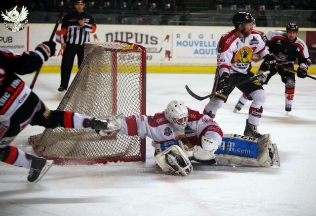 Photo hockey match Bordeaux - Chamonix / Morzine le 24/01/2017