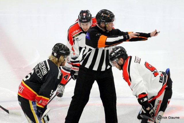 Photo hockey match Nice - Bordeaux le 22/01/2017