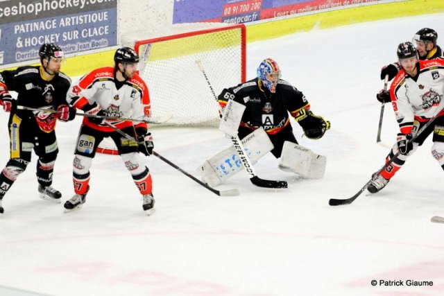 Photo hockey match Nice - Bordeaux le 22/01/2017