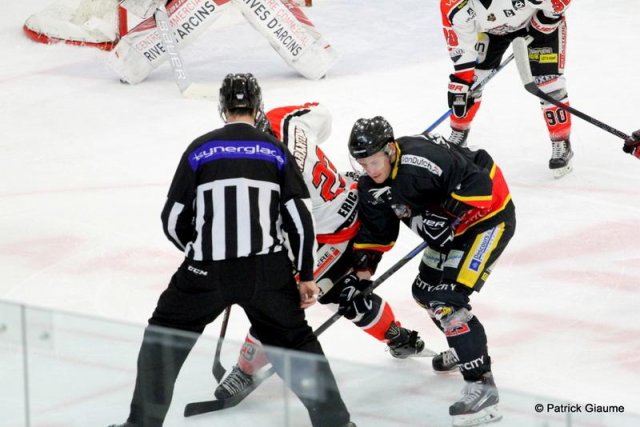 Photo hockey match Nice - Bordeaux le 22/01/2017