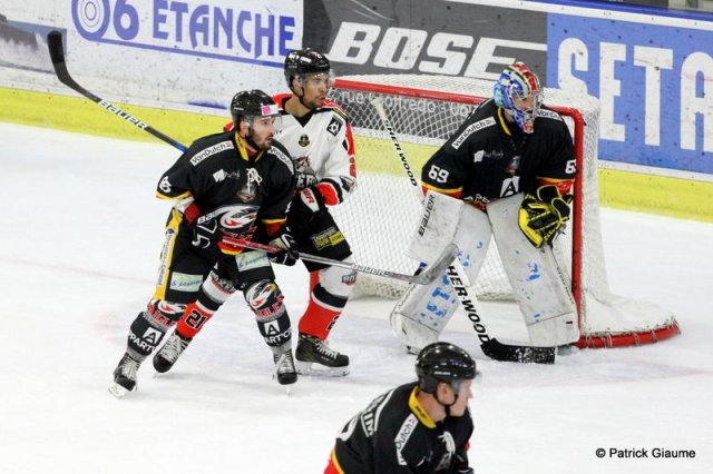 Photo hockey match Nice - Bordeaux le 22/01/2017