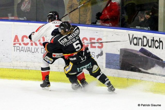 Photo hockey match Nice - Bordeaux le 22/01/2017