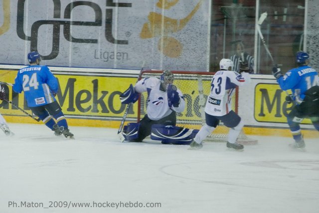 Photo hockey reportage Qualifs JO : Photos - Kazakhstan vs France