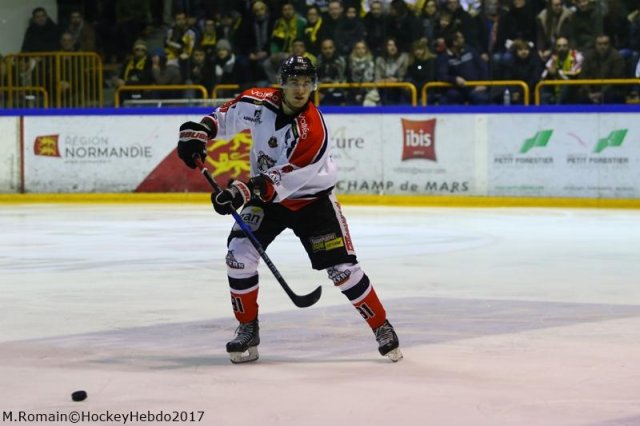Photo hockey match Rouen - Bordeaux le 27/01/2017