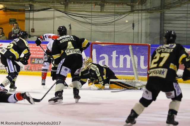 Photo hockey match Rouen - Bordeaux le 27/01/2017