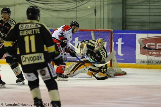 Photo hockey match Rouen - Bordeaux le 27/01/2017