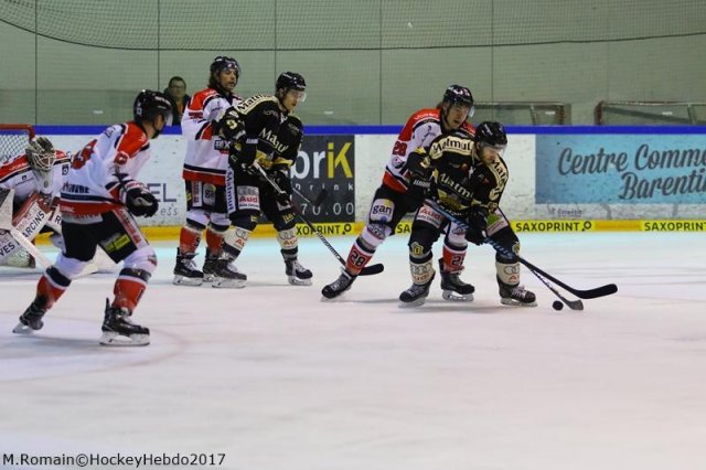 Photo hockey match Rouen - Bordeaux le 27/01/2017