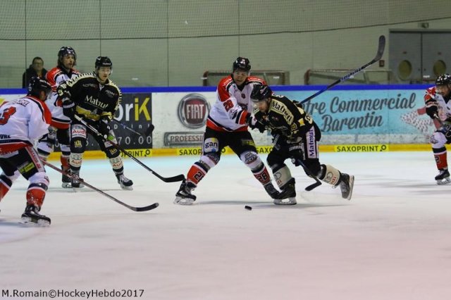 Photo hockey match Rouen - Bordeaux le 27/01/2017