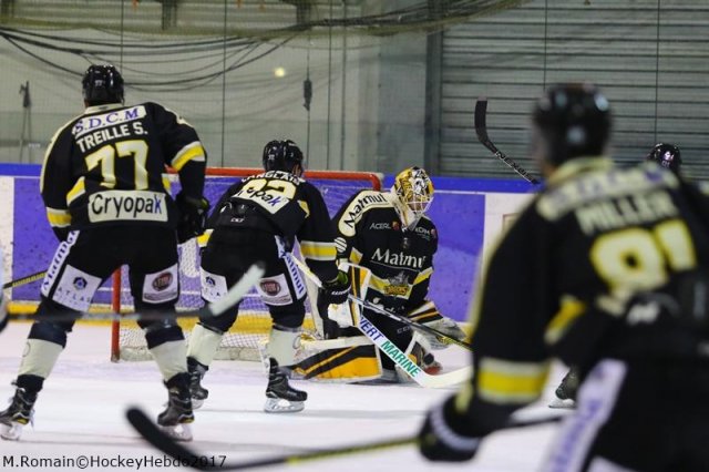 Photo hockey match Rouen - Bordeaux le 27/01/2017