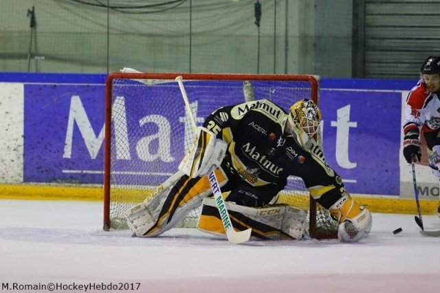 Photo hockey match Rouen - Bordeaux le 27/01/2017