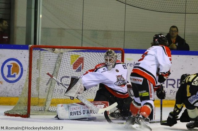 Photo hockey match Rouen - Bordeaux le 27/01/2017