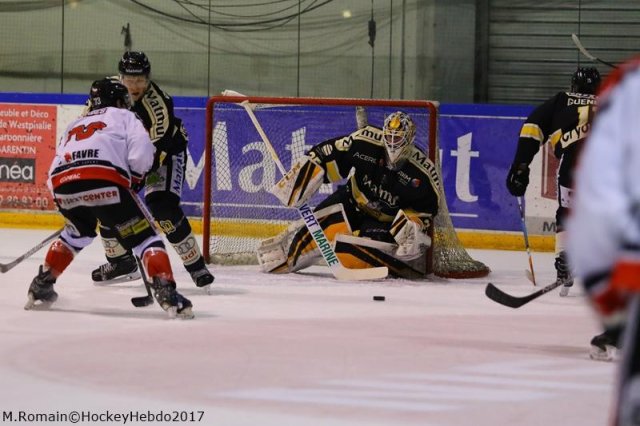 Photo hockey match Rouen - Bordeaux le 27/01/2017