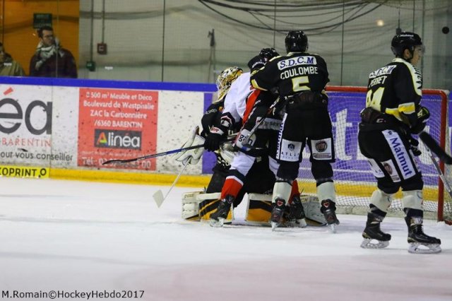 Photo hockey match Rouen - Bordeaux le 27/01/2017