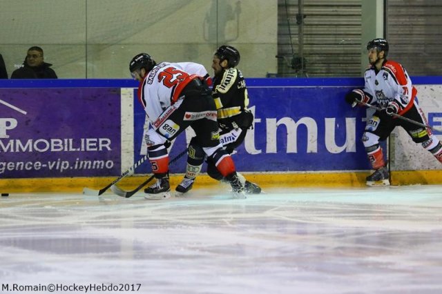 Photo hockey match Rouen - Bordeaux le 27/01/2017