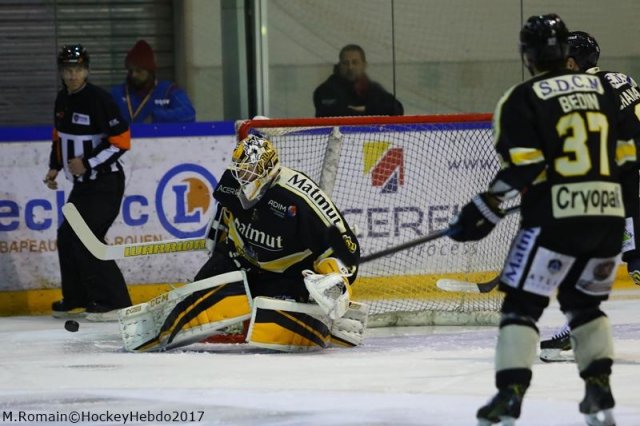 Photo hockey match Rouen - Bordeaux le 27/01/2017