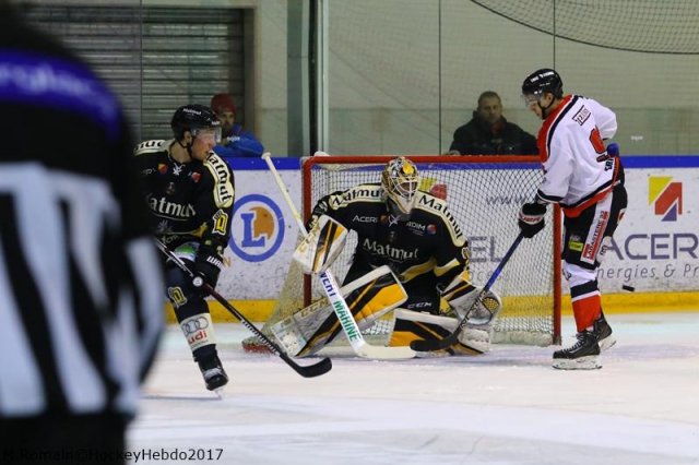 Photo hockey match Rouen - Bordeaux le 27/01/2017