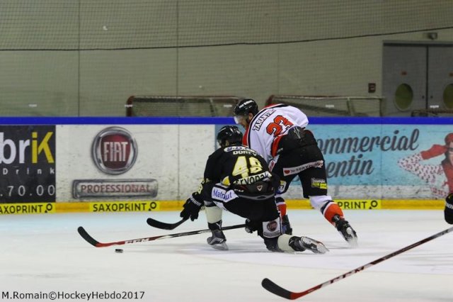 Photo hockey match Rouen - Bordeaux le 27/01/2017