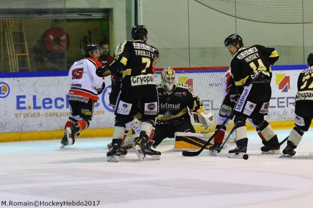 Photo hockey match Rouen - Bordeaux le 27/01/2017