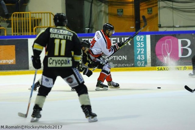 Photo hockey match Rouen - Bordeaux le 27/01/2017