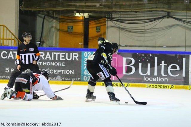 Photo hockey match Rouen - Bordeaux le 27/01/2017